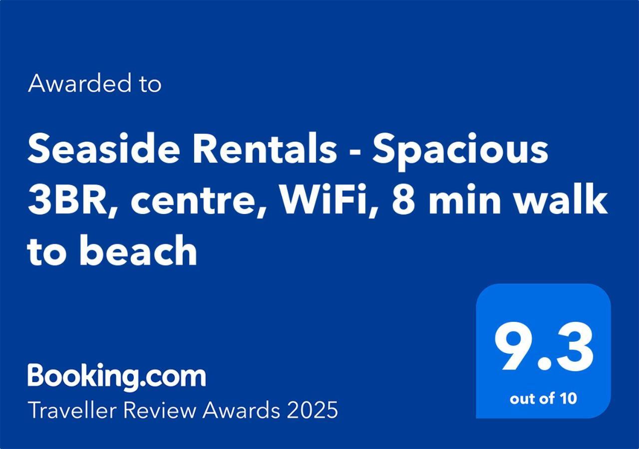Seaside Rentals Bournemouth Centre - Large 3Br, Wifi, Beach 8 Min Walk エクステリア 写真
